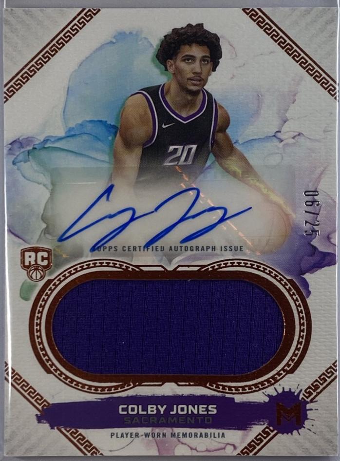 Colby Jones #116 2023 Topps Motif Basketball