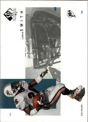 Lamar Smith #49 Football Cards 2001 SP Authentic