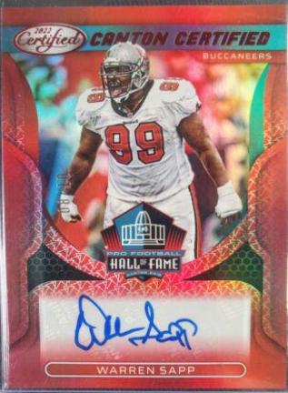 Warren Sapp [Red] #CCS-WS