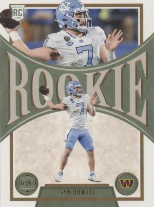 Sam Howell #145 Football Cards 2022 Panini Legacy