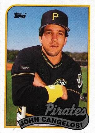John Cangelosi #592 Baseball Cards 1989 Topps