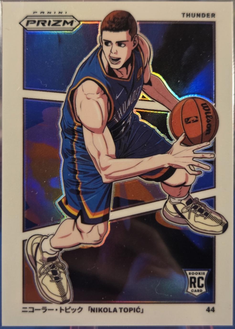 Nikola Topic #13 Basketball Cards 2024 Panini Prizm Manga