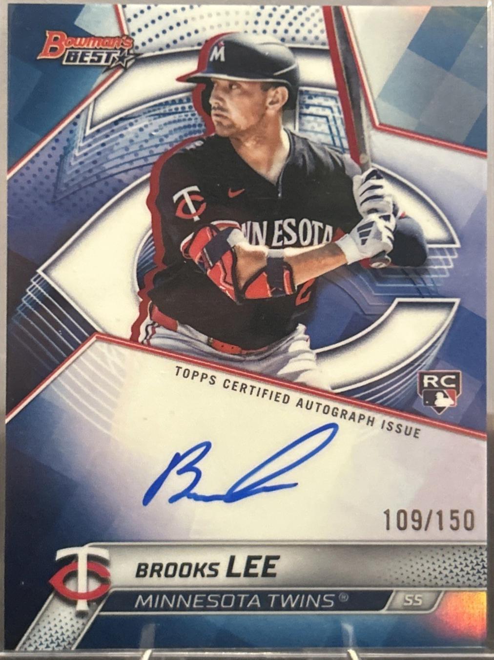 Brooks Lee [Blue Refractor] #B25-BL