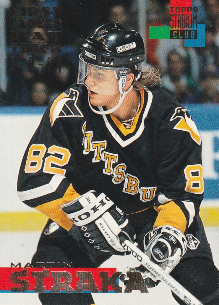 Martin Straka #34 Hockey Cards 1994 Stadium Club