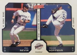 Stat Leaders Checklist - Phil Nevin, Trevor Hoffman