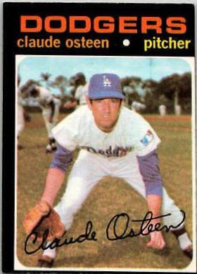 Claude Osteen #10 Baseball Cards 1971 O Pee Chee