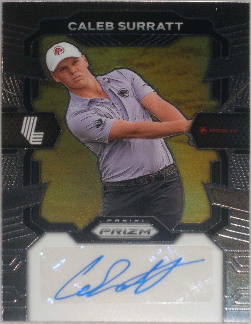 Caleb Surratt #6 Golf Cards 2024 Panini Prizm LIV Signature
