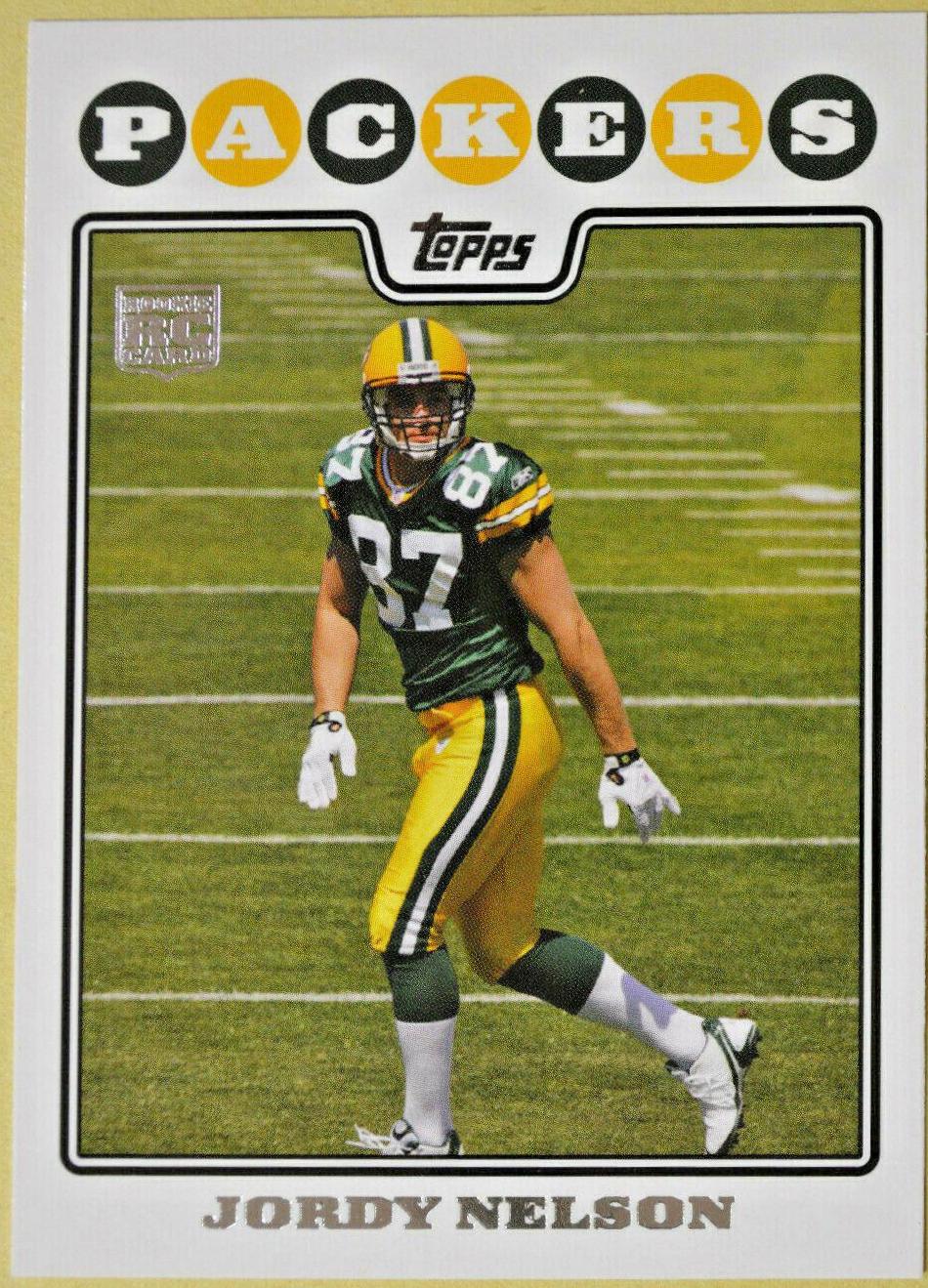 Jordy Nelson #372 Football Cards 2008 Topps