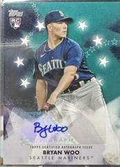 Bryan Woo #BSA-BWO Baseball Cards 2024 Topps Baseball Stars Autograph Prices