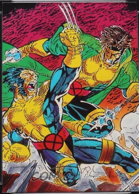 Aboard #77 Marvel 1991 Comic Images X-Men