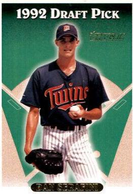 Dan Serafini #307 Baseball Cards 1993 Topps Gold