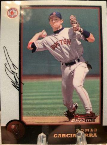 Nomar Garciaparra #1 Baseball Cards 1998 Bowman Chrome