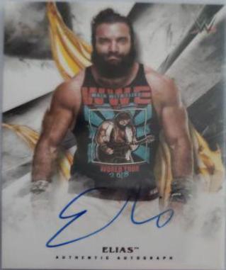 Elias #A-E Wrestling Cards 2019 Topps WWE Undisputed Autographs