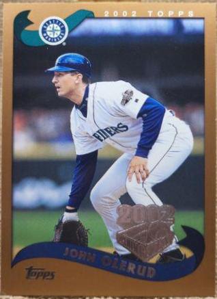 John Olerud #9 Baseball Cards 2002 Topps Opening Day
