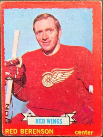 Red Berenson #10 Hockey Cards 1973 O-Pee-Chee
