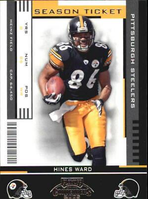 Hines Ward #78 2005 Playoff Contenders Football