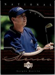 Sergio Garcia #NH10 Golf Cards 2001 Upper Deck National Heroes Prices