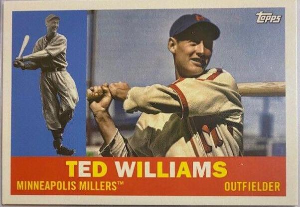 Ted Williams #MILB-15 Baseball Cards 2022 Topps Pro Debut MiLB Legends