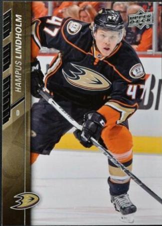 Hampus Lindholm #3 Hockey Cards 2015 Upper Deck