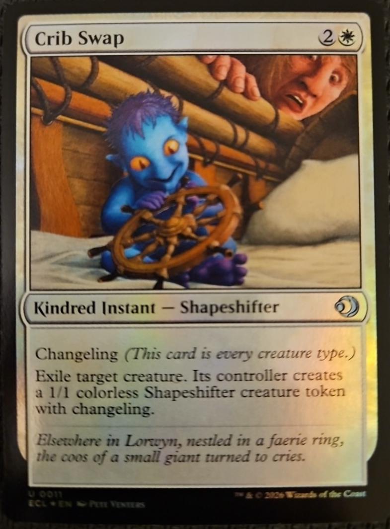 Tap to enlarge Crib Swap – Foil, Magic Lorwyn Eclipsed