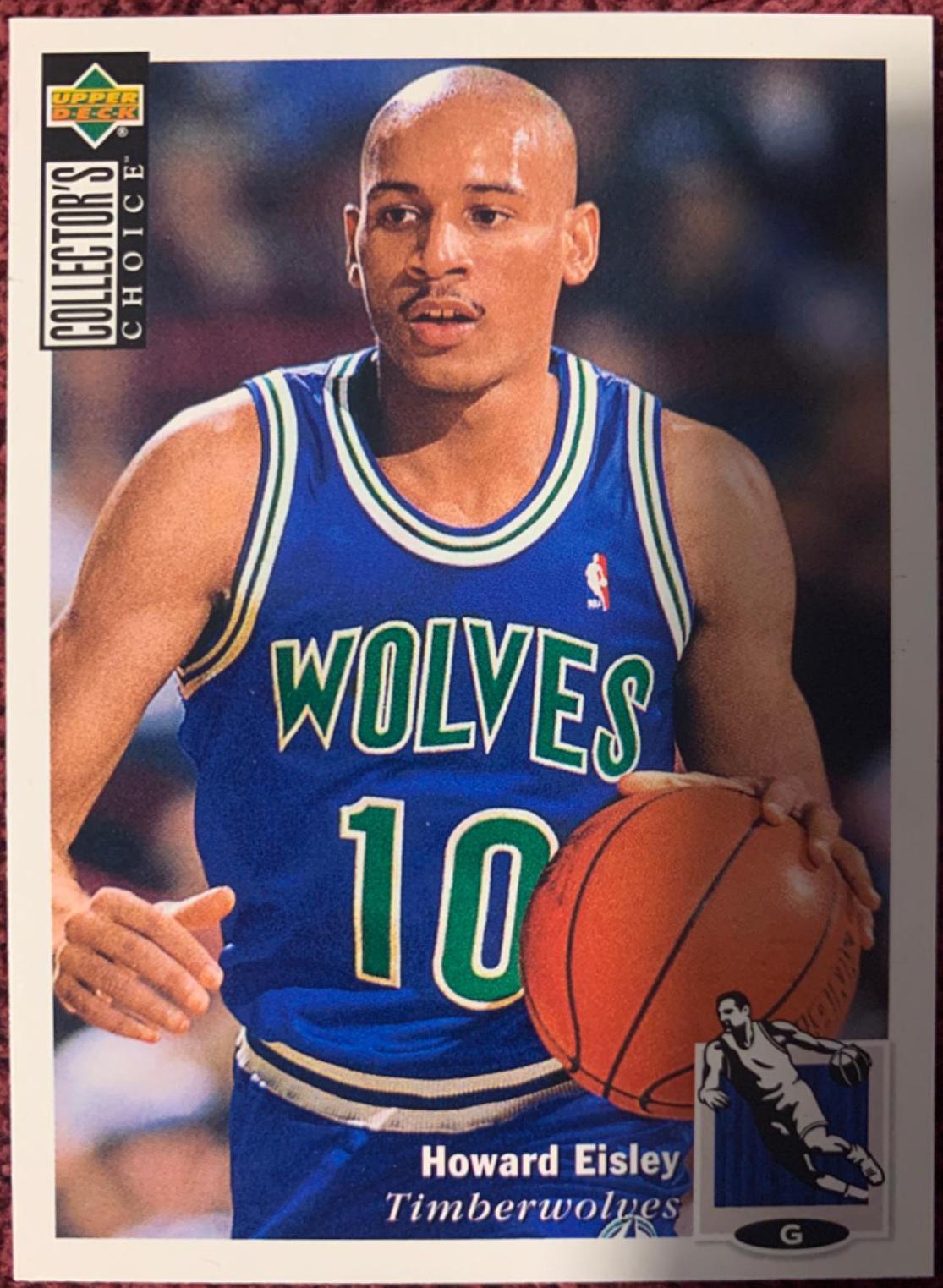 Howard Eisley #339 Basketball Cards 1994 Collector's Choice