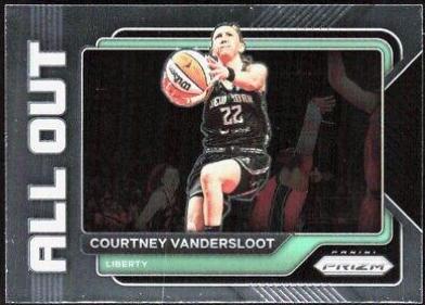 Courtney Vandersloot #2 Basketball Cards 2023 Panini Prizm WNBA All Out