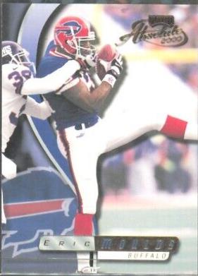 Eric Moulds #16 Football Cards 2000 Playoff Absolute