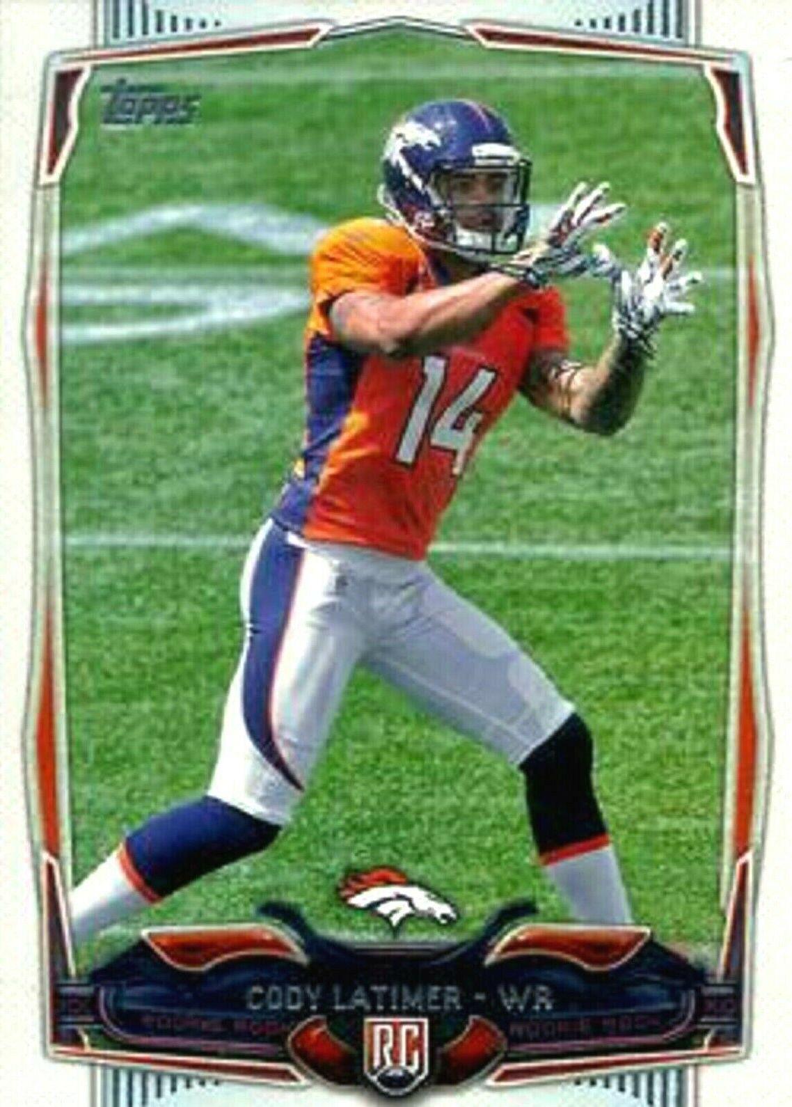 Cody Latimer #339 Football Cards 2014 Topps