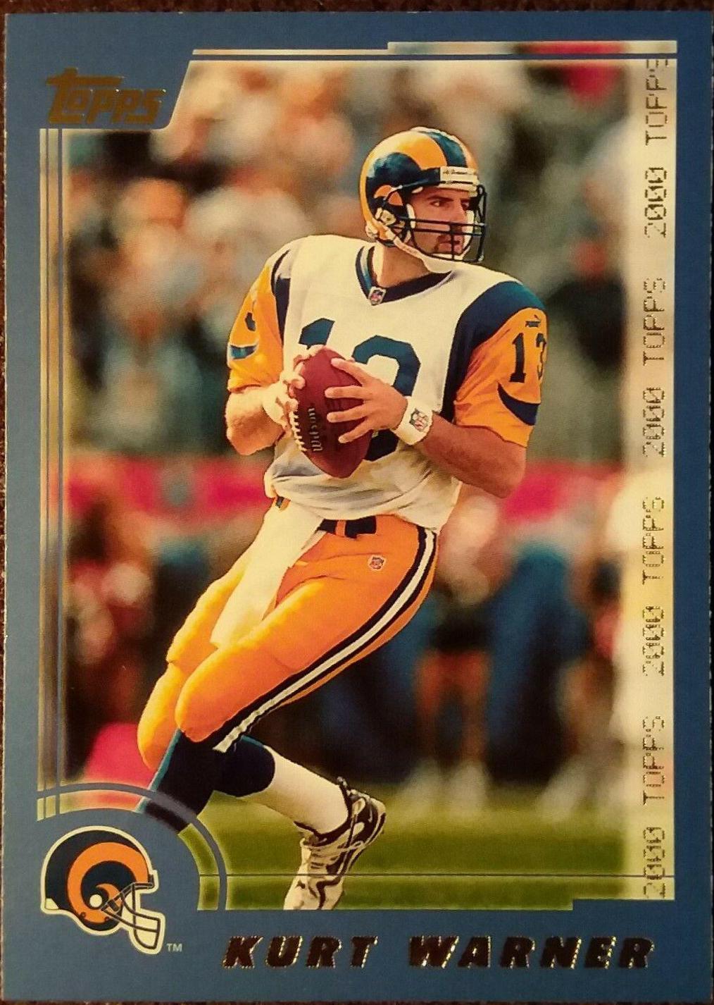 Kurt Warner #1 Football Cards 2000 Topps
