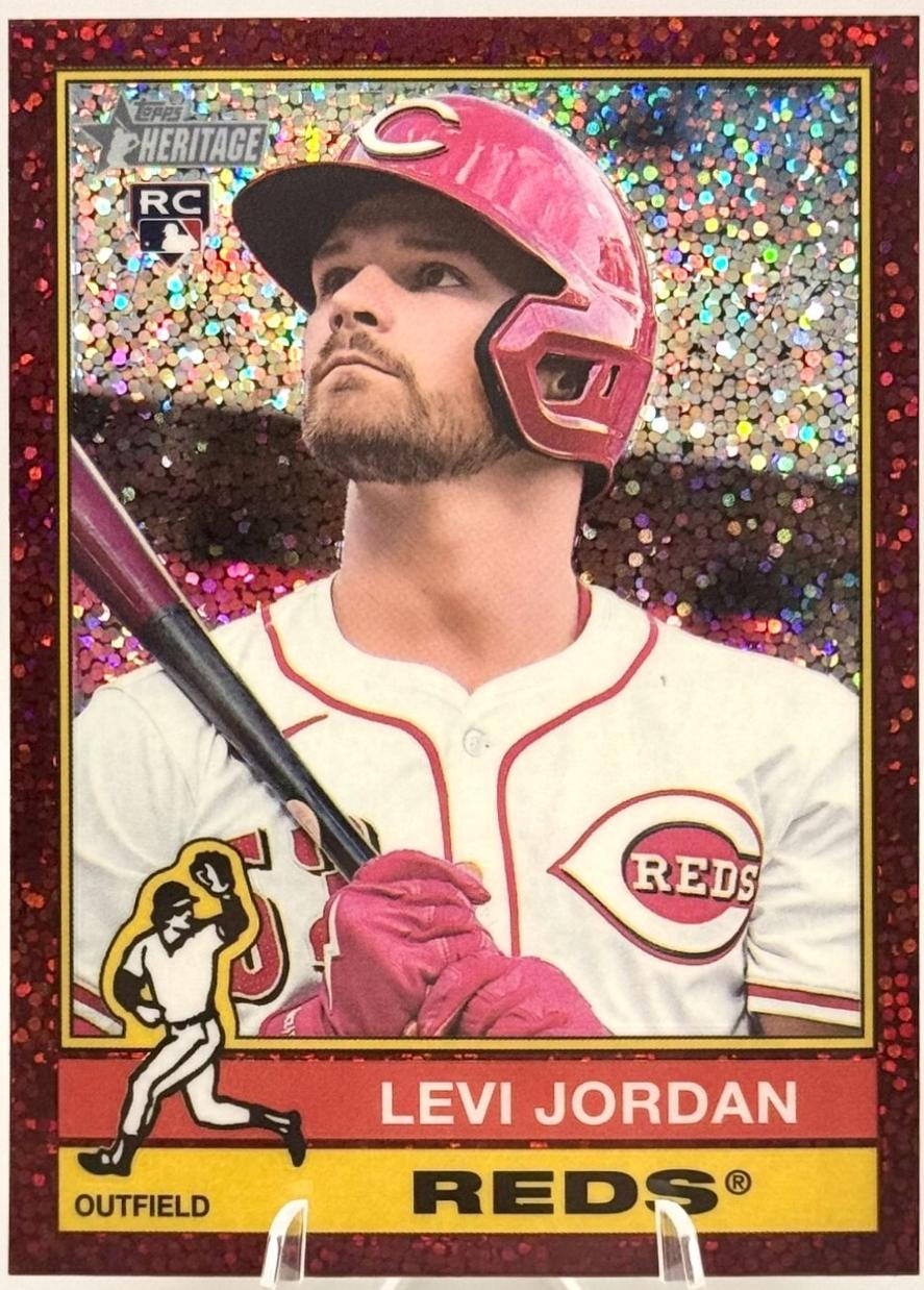 Levi Jordan [Burgundy Sparkle] #88