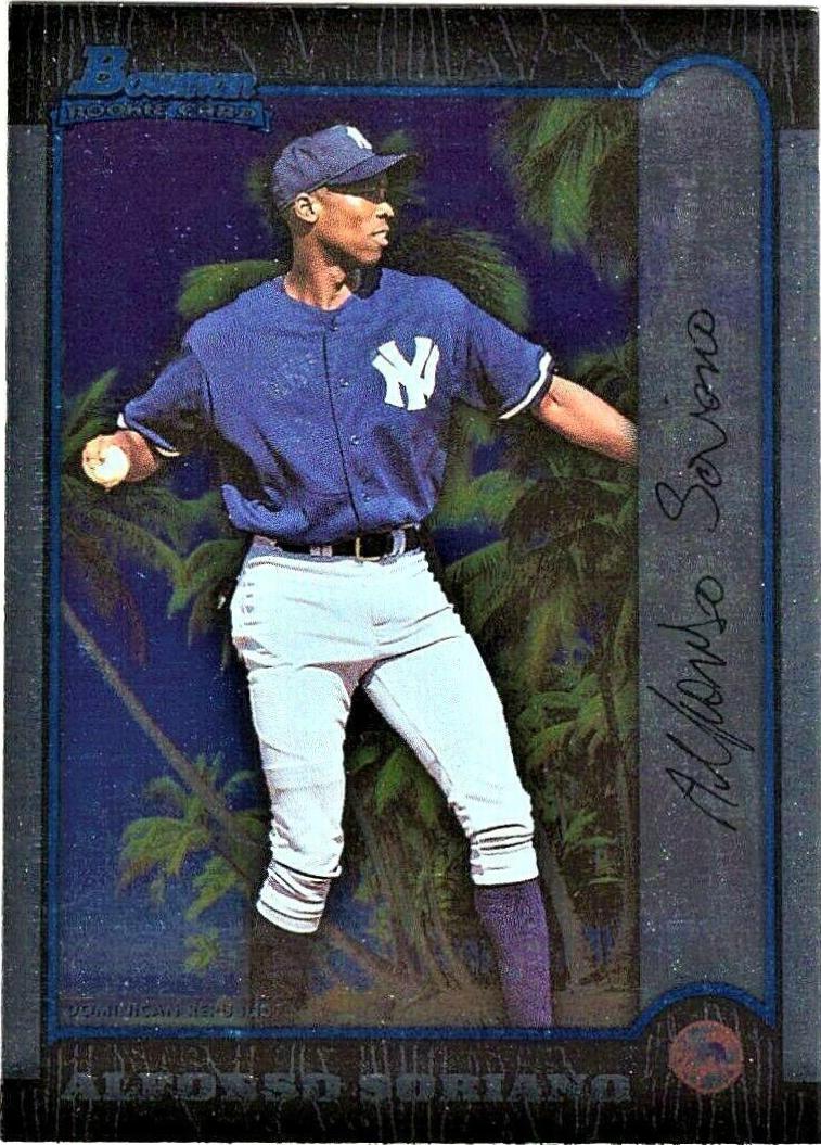 Alfonso Soriano #350 1999 Bowman International Baseball