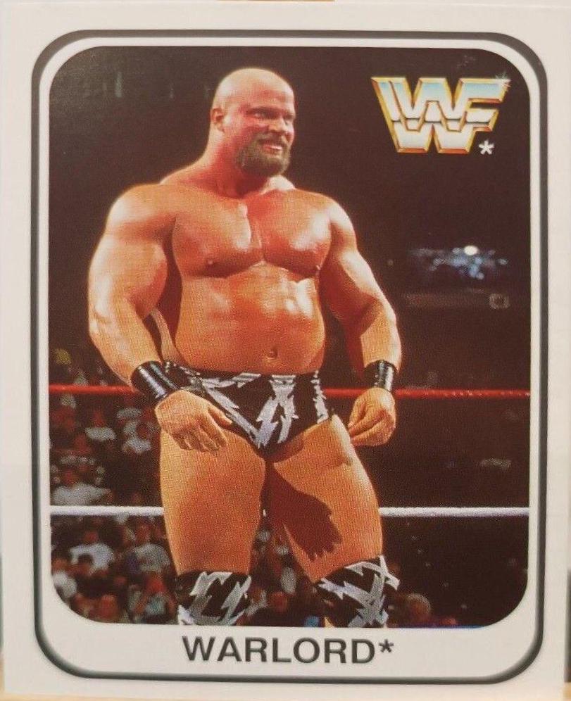 Warlord #15 Wrestling Cards 1991 Merlin WWF