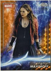 Wanda Maximoff [Orange] #52 Marvel 2025 Topps Chrome Studios Prices