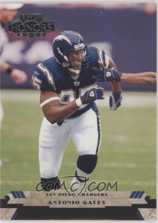 Antonio Gates #84 2005 Playoff Honors Football