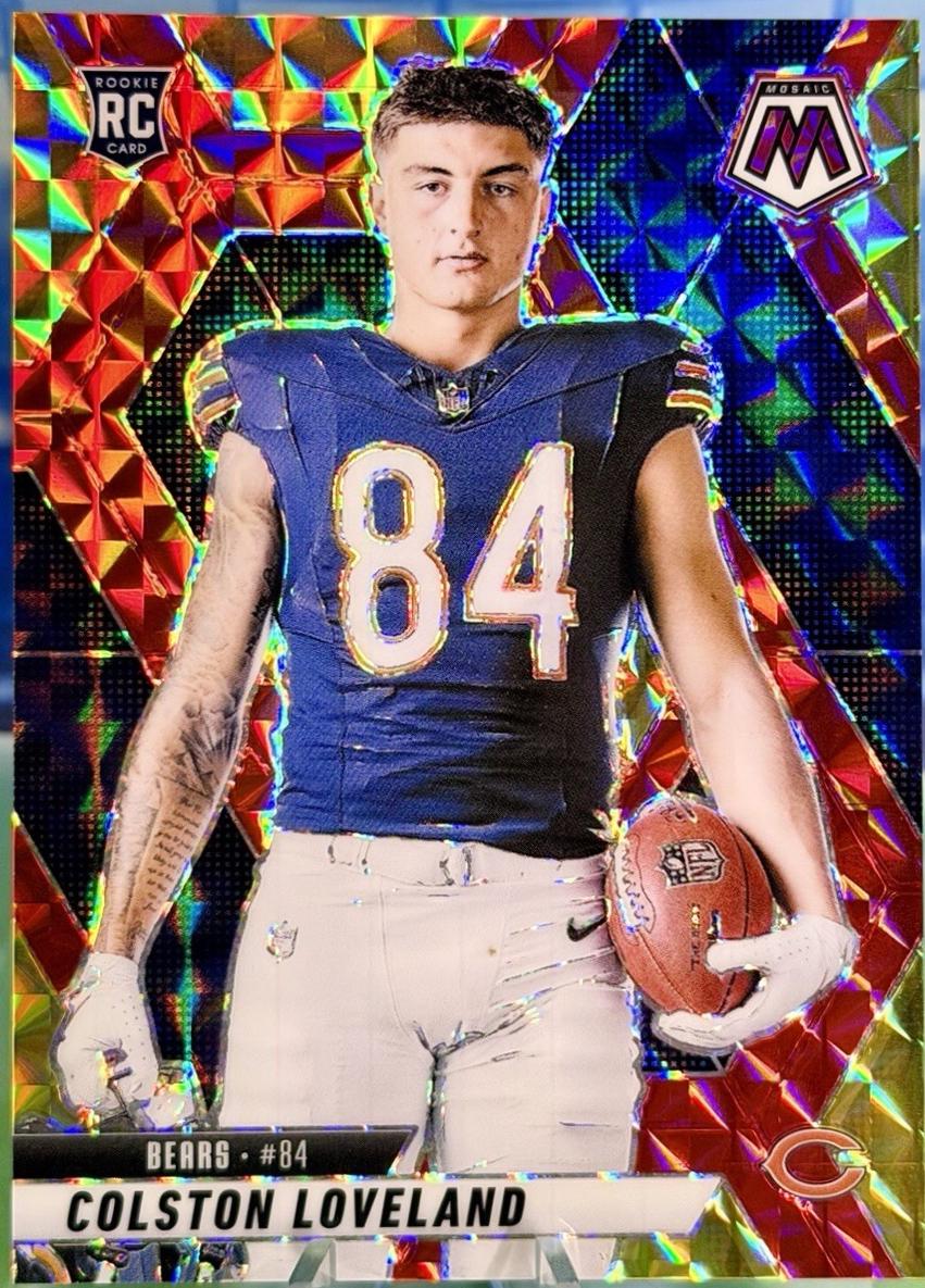 Colston Loveland [Mosaic Choice Red Yellow] #275 Prices | 2025 Panini ...