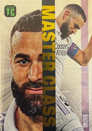 Karim Benzema #247 Soccer Cards 2023 Panini Top Class