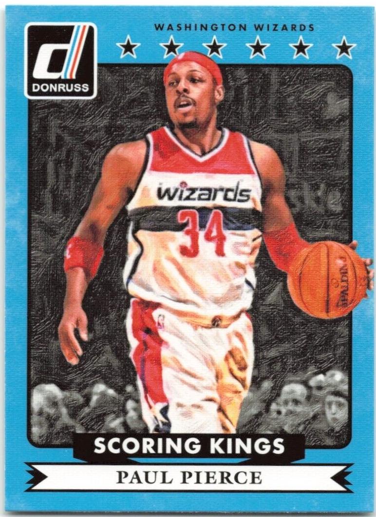 Paul Pierce #6 Basketball Cards 2014 Panini Donruss Scoring Kings