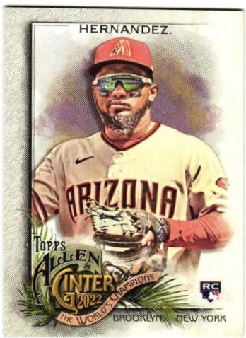 Yonny Hernandez #47 Baseball Cards 2022 Topps Allen & Ginter
