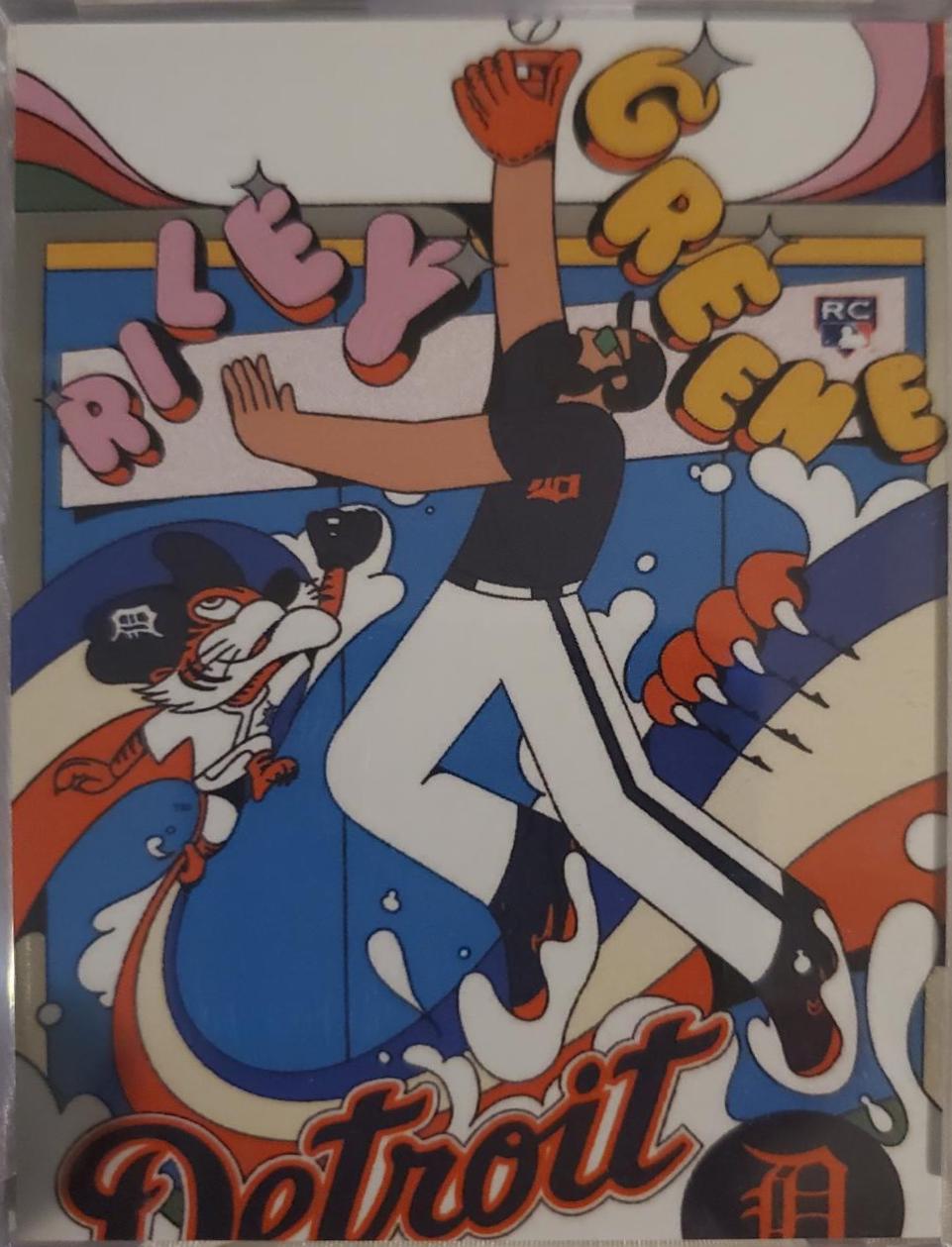Riley Greene #97 Baseball Cards 2022 Topps Project 100