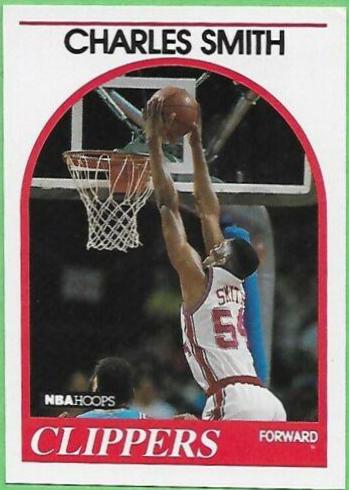 Charles Smith #262 Basketball Cards 1989 Hoops