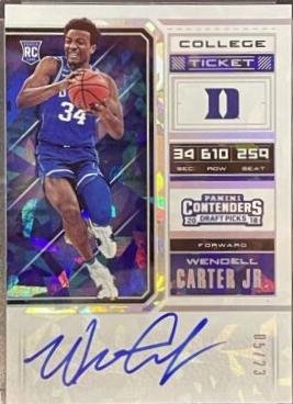Wendell Carter Jr. [Autograph Cracked Ice] #57