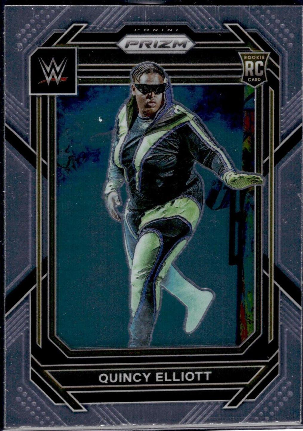 Quincy Elliott #104 Wrestling Cards 2023 Panini Prizm WWE