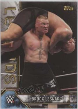 Brock Lesnar #1 Wrestling Cards 2017 Topps Legends of WWE