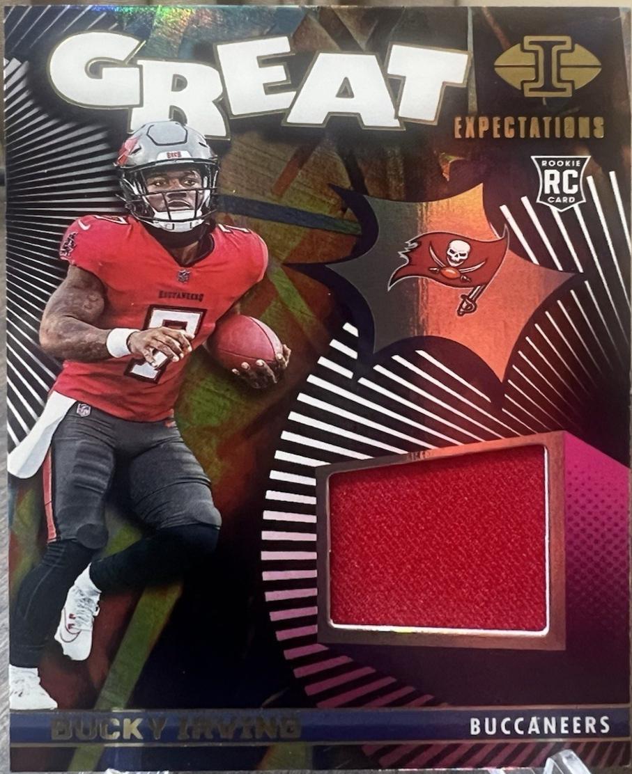 Bucky Irving #GE-BIG 2024 Panini Illusions Great Expectations Football