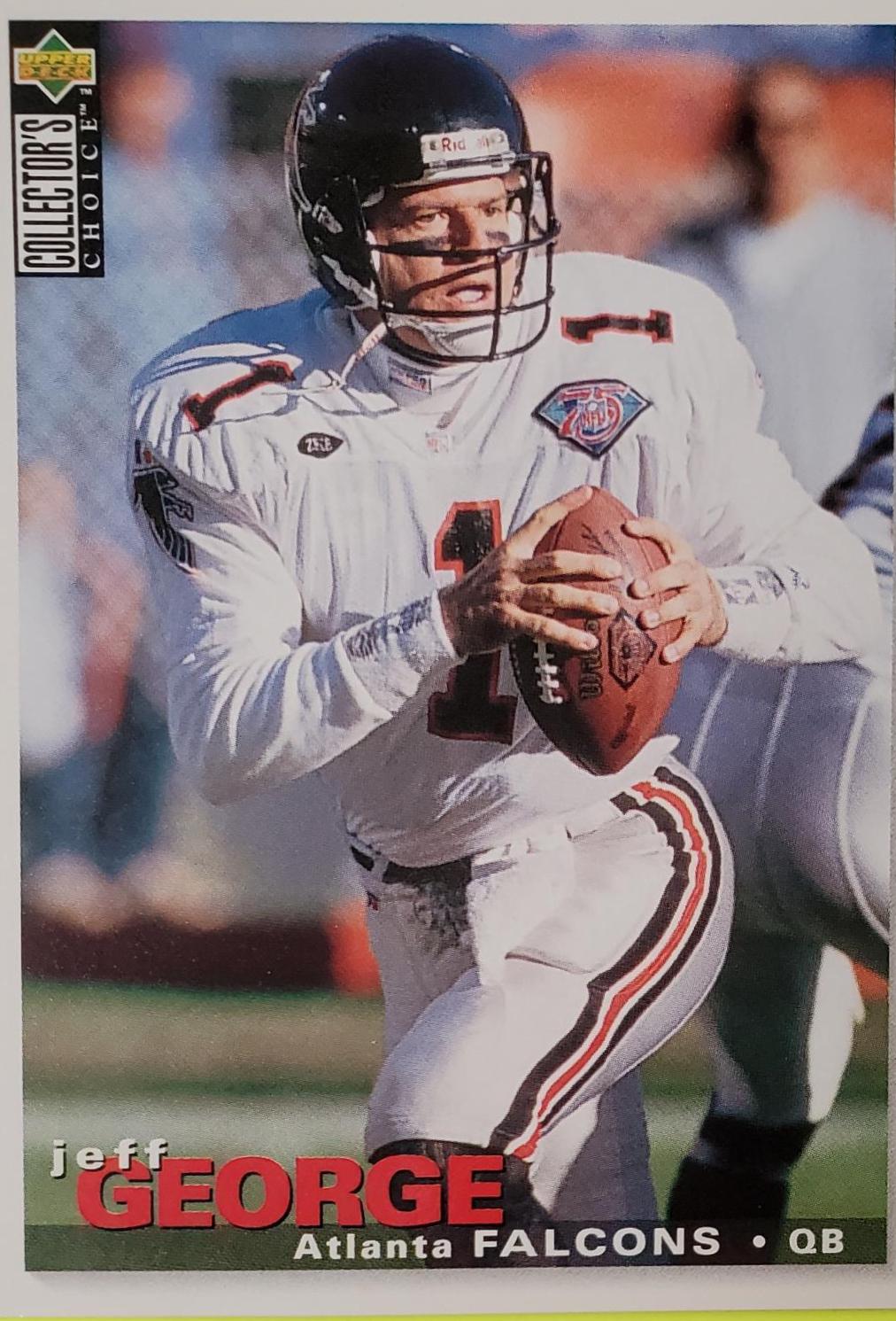 Jeff George #160 Football Cards 1995 Collector's Choice