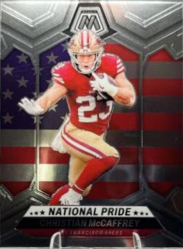 Christian McCaffrey #256 Football Cards 2024 Panini Mosaic