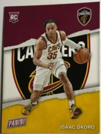 Isaac Okoro #RC7 Basketball Cards 2021 Panini Father's Day Rookies