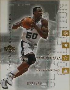 David Robinson #52 Basketball Cards 2001 Ultimate Collection