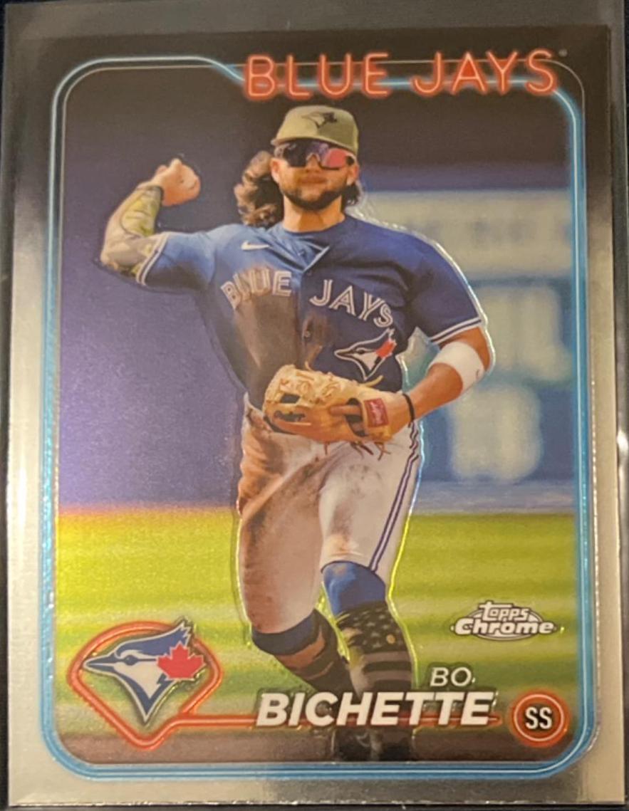 Bo Bichette #27 Baseball Cards 2024 Topps Chrome