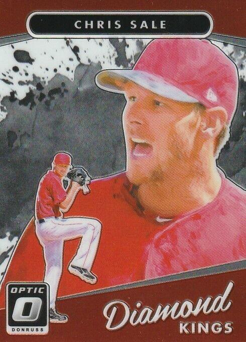 Chris Sale #4 Baseball Cards 2017 Panini Donruss Optic